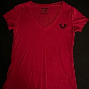 Women’s True Religion V neck T shirt